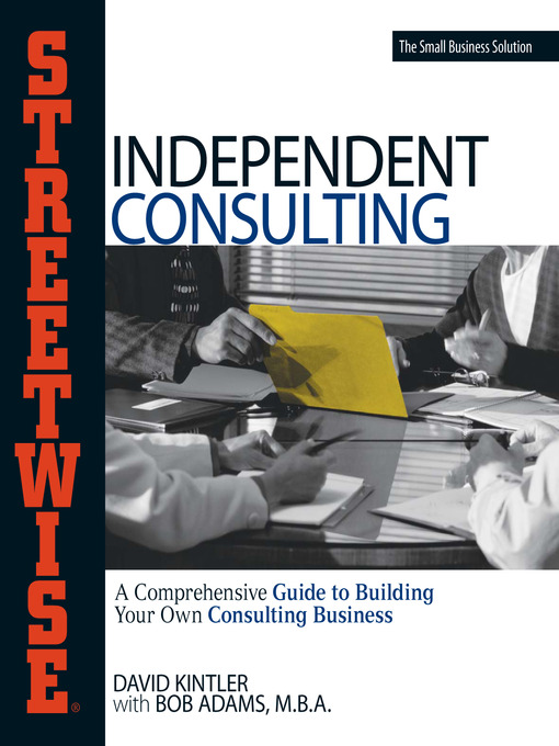 Cover image for Streetwise Independent Consulting